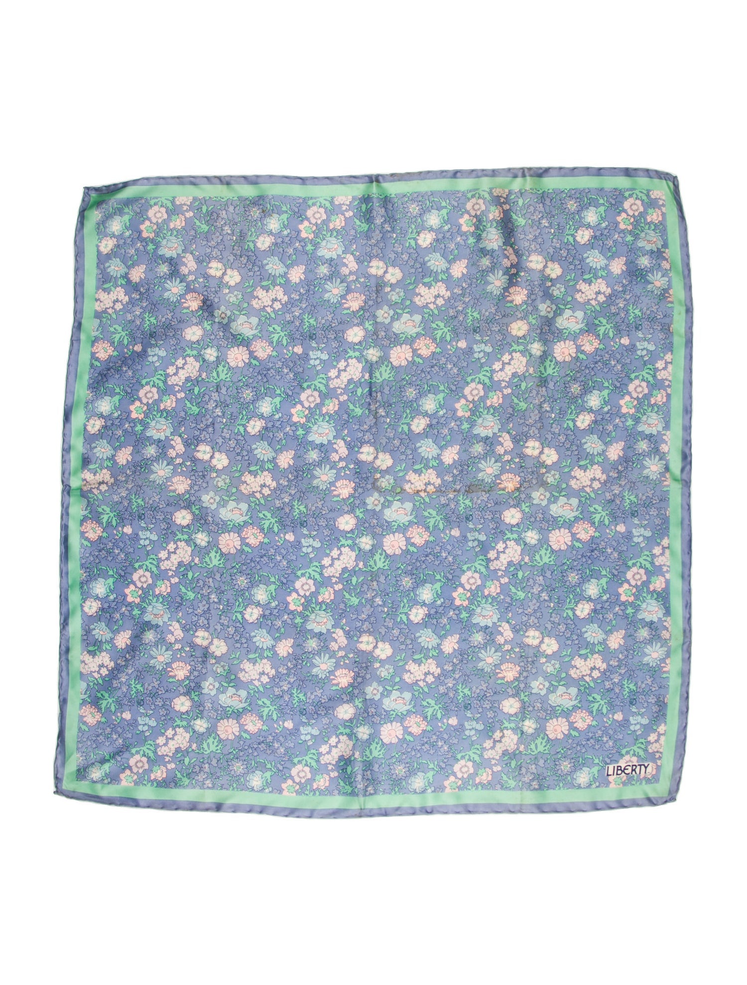 Salvatore Ferragamo Silk Floral Print Scarf