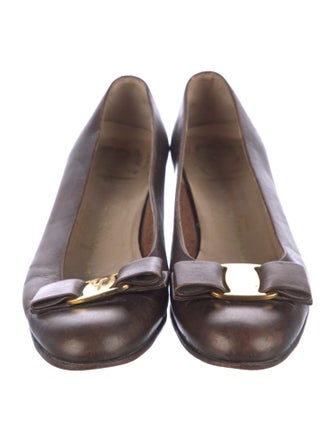 Salvatore Ferragamo Leather Pumps