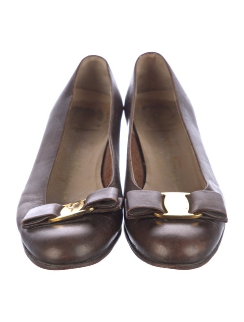 Salvatore Ferragamo Leather Pumps