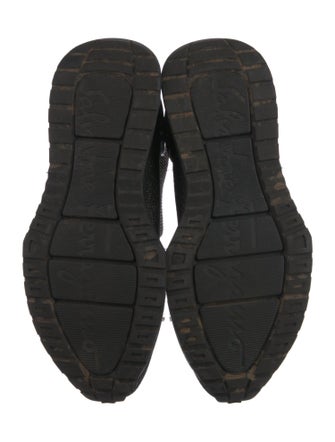 Salvatore Ferragamo Horsebit Accent Sock Sneakers