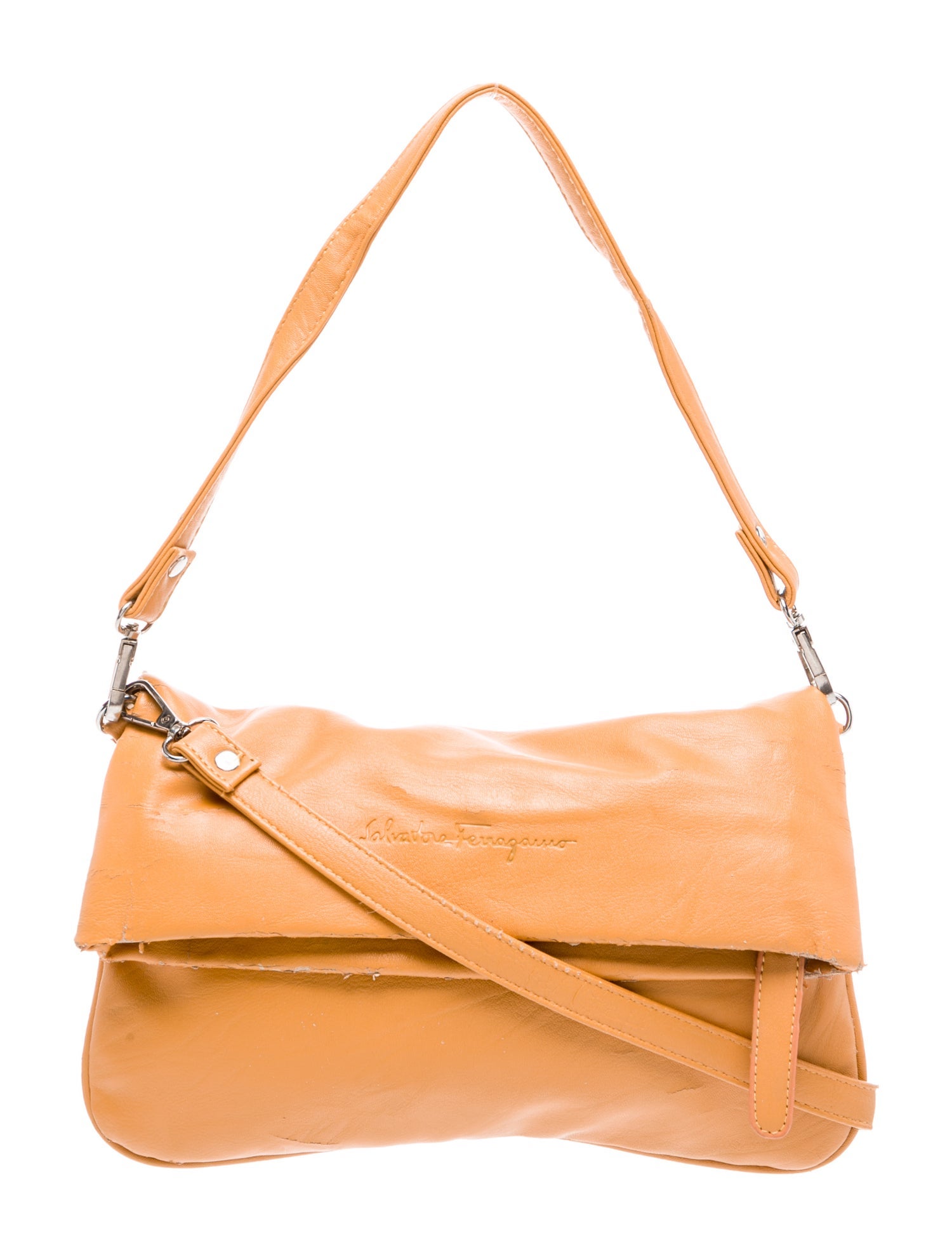 Salvatore Ferragamo Leather Shoulder Bag