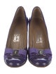 Salvatore Ferragamo Vara Bow Accent Patent Leather Pumps