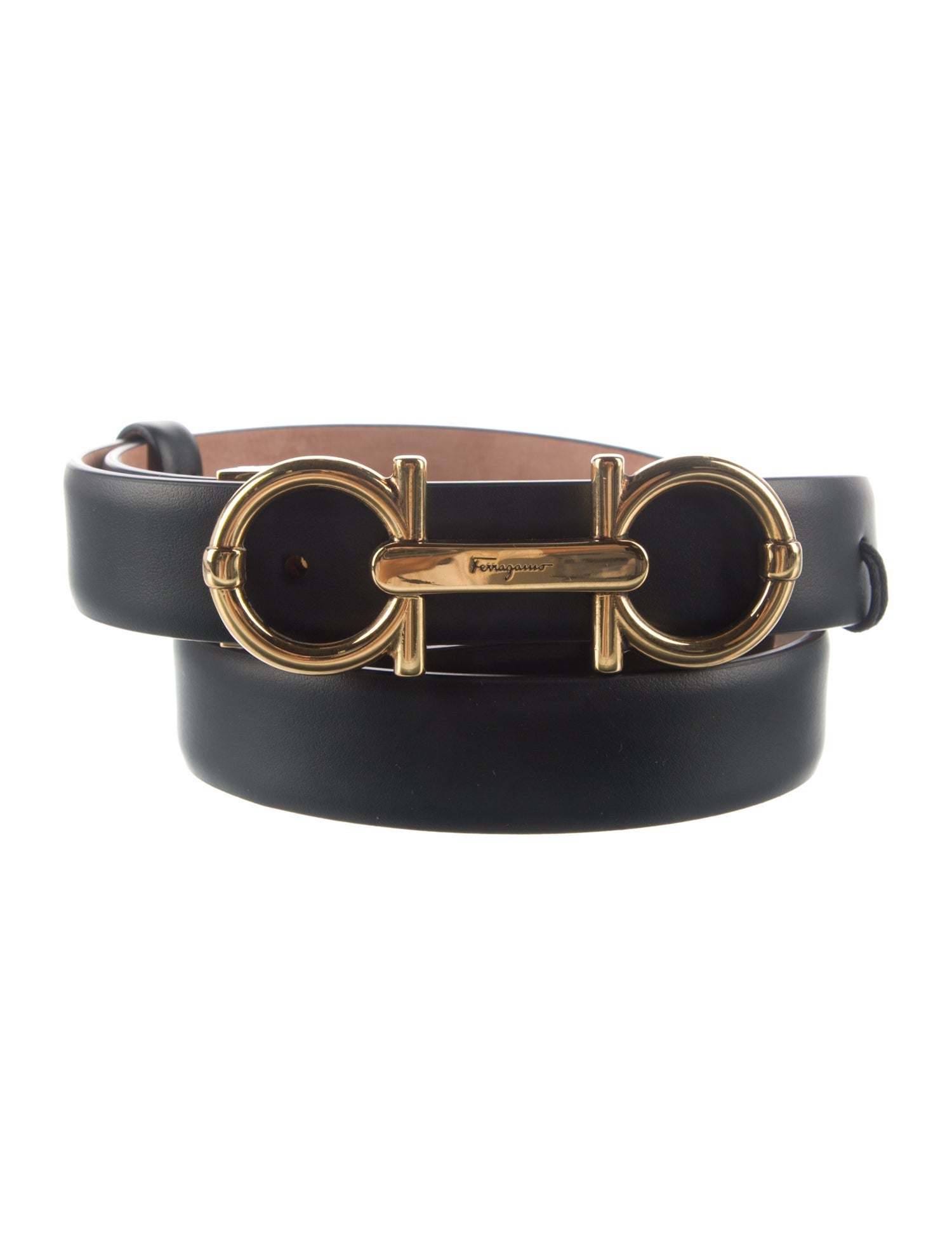 Salvatore Ferragamo Leather Belt Kit