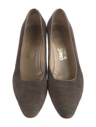 Salvatore Ferragamo Suede Pumps