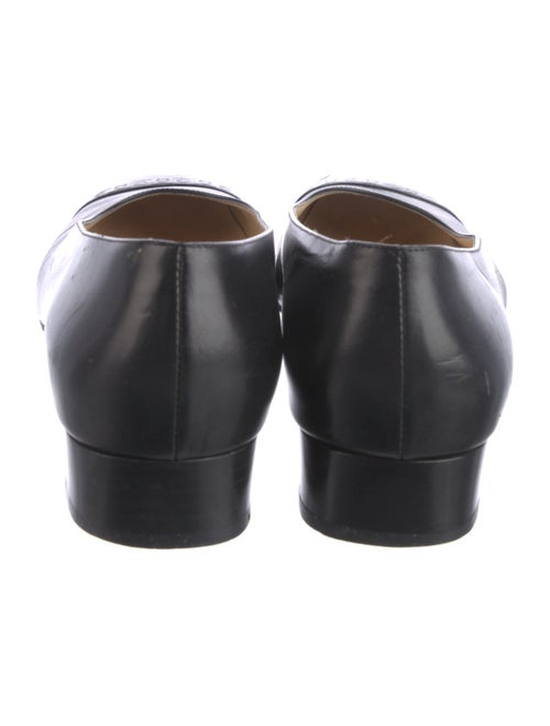 Salvatore Ferragamo Gancini Logo Leather Pumps