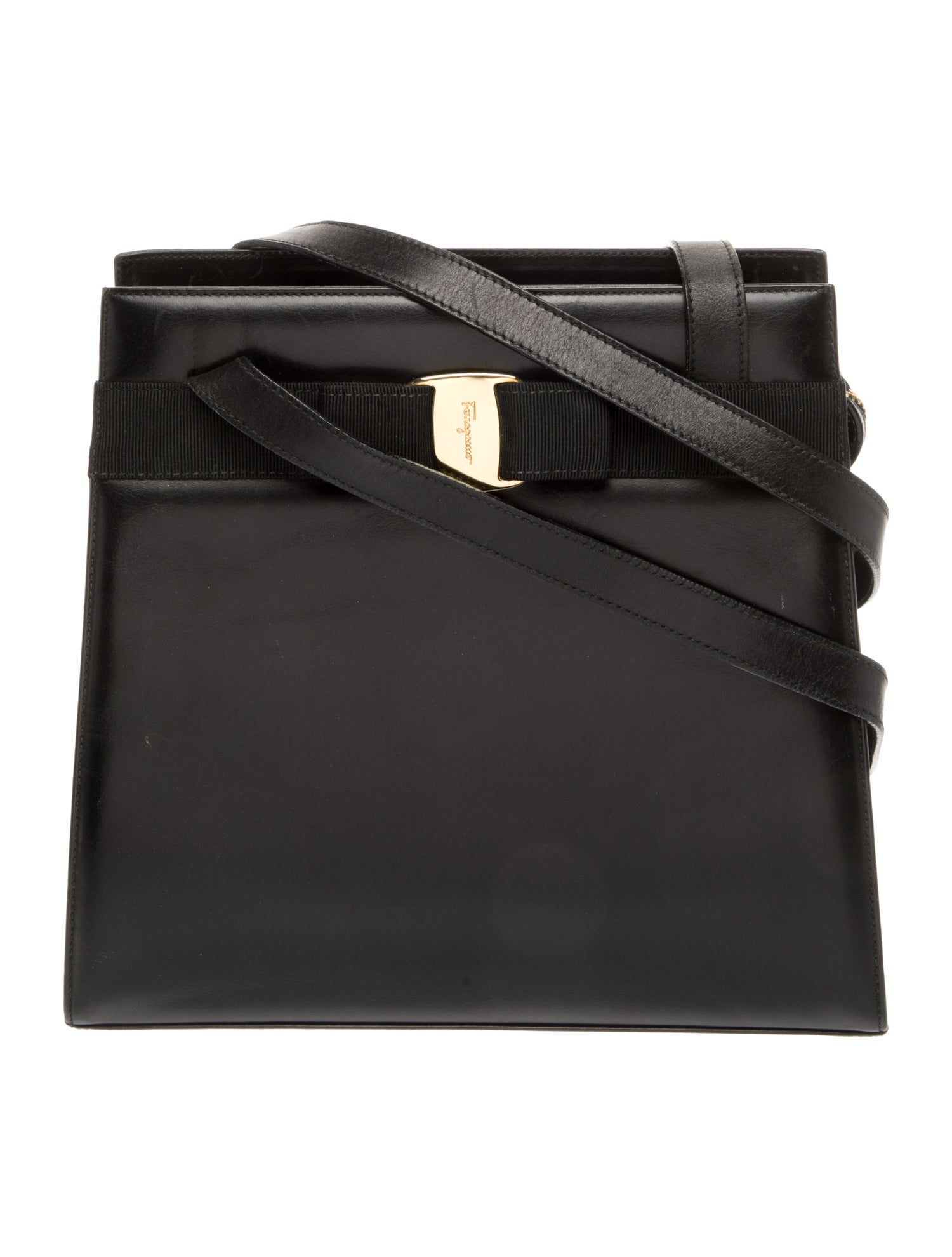 Salvatore Ferragamo Vara Bow Shoulder Bag