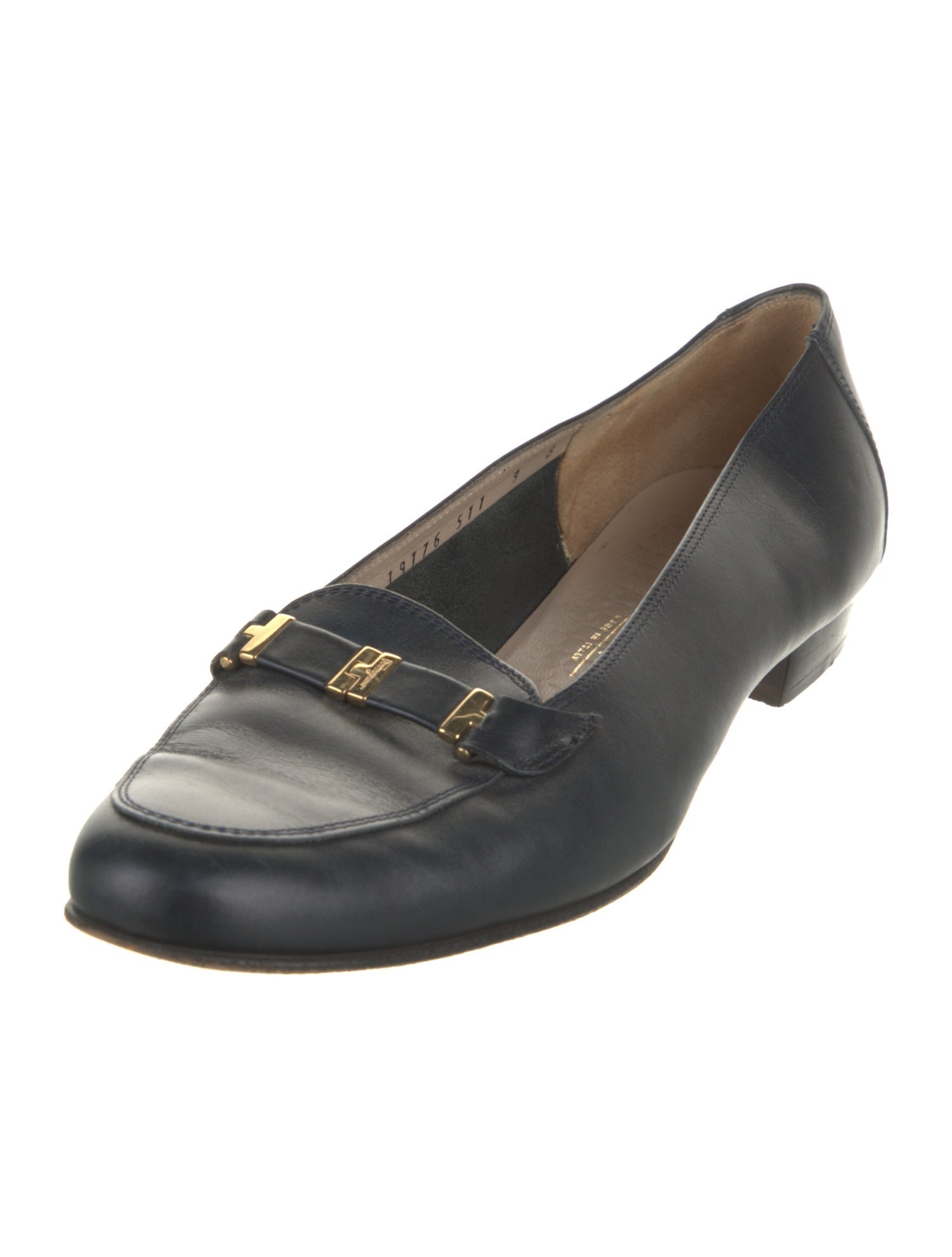 Salvatore Ferragamo Leather Loafers