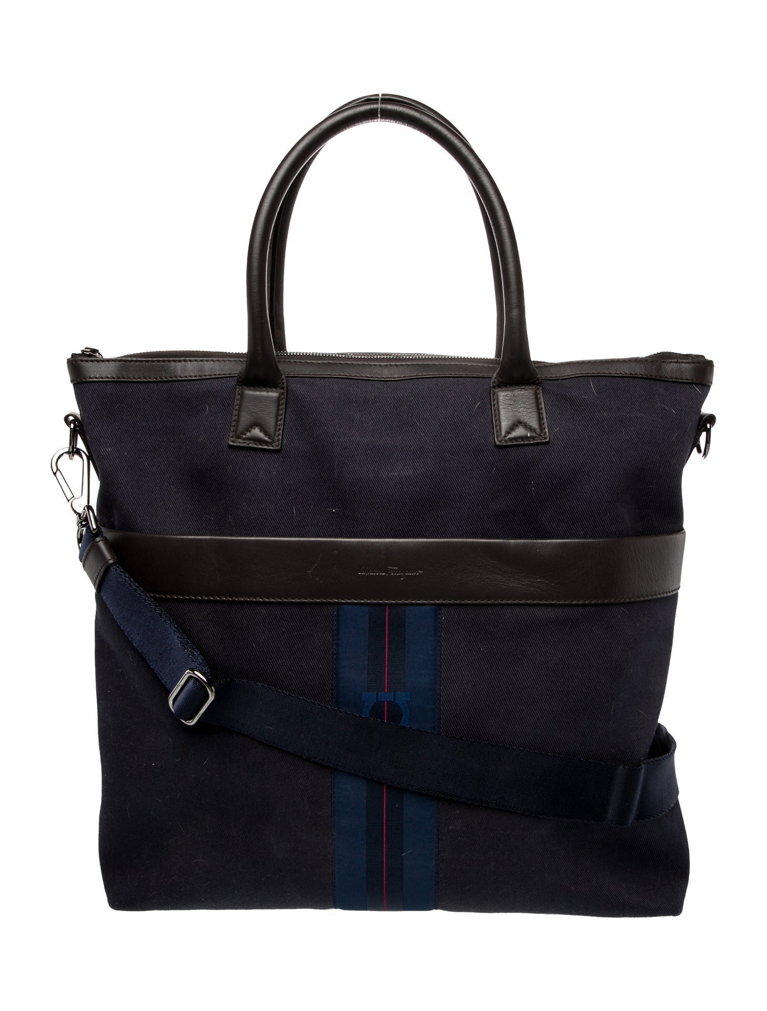 Salvatore Ferragamo Canvas Tote