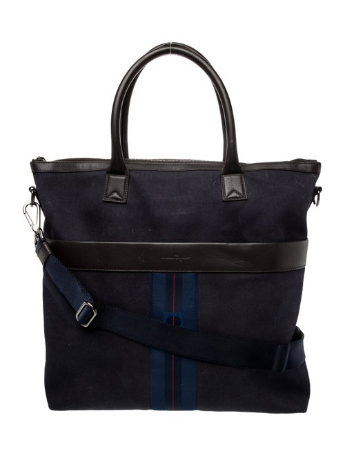 Salvatore Ferragamo Canvas Tote