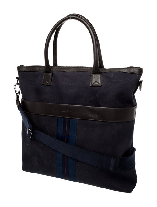 Salvatore Ferragamo Canvas Tote