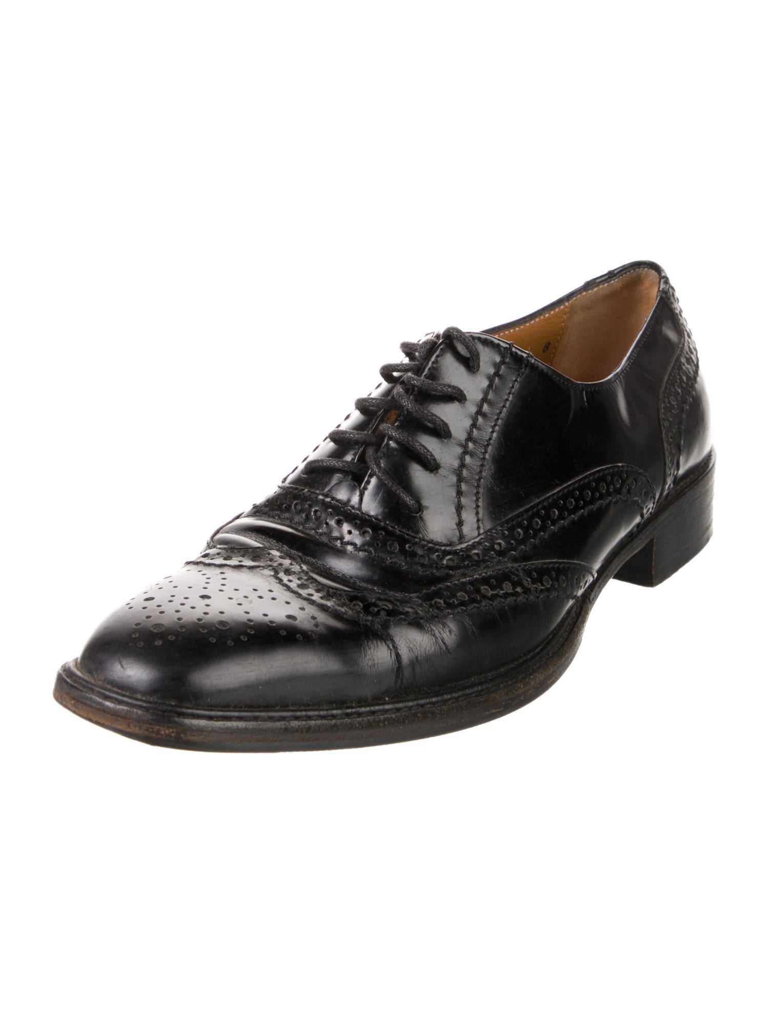 Salvatore Ferragamo Leather Oxfords