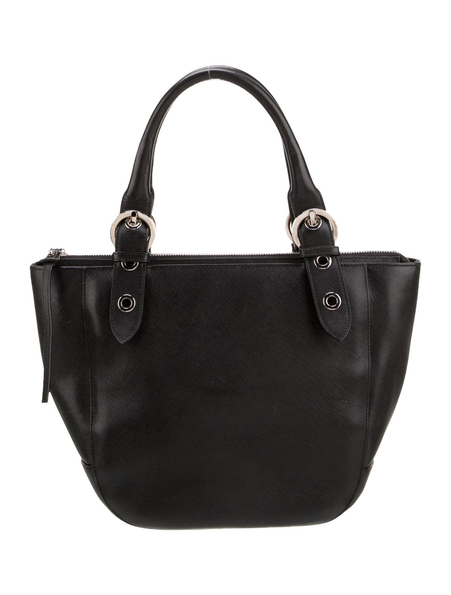 Salvatore Ferragamo Saffiano Leather Shoulder Bag