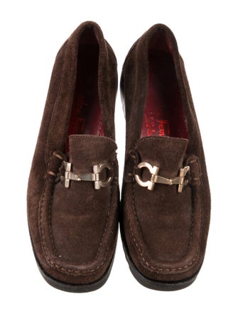 Salvatore Ferragamo Suede Loafers