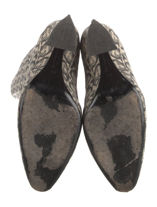 Salvatore Ferragamo Canvas Patterned Boots