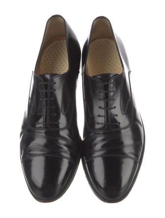 Salvatore Ferragamo Patent Leather Oxfords