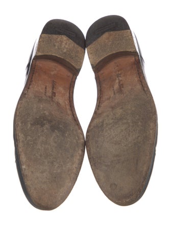 Salvatore Ferragamo Patent Leather Oxfords
