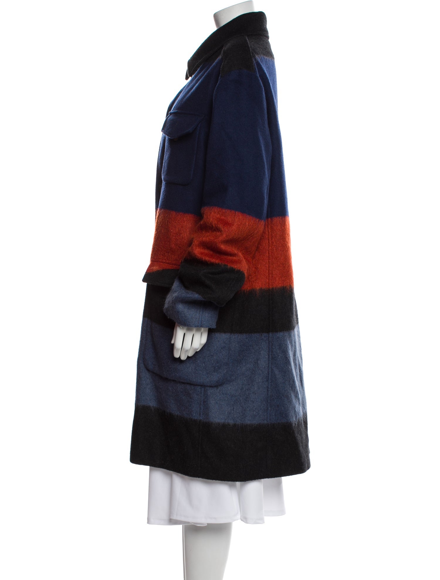 Salvatore Ferragamo Colorblock Pattern Jacket