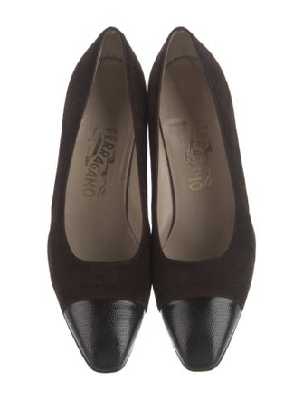 Salvatore Ferragamo Suede Pumps