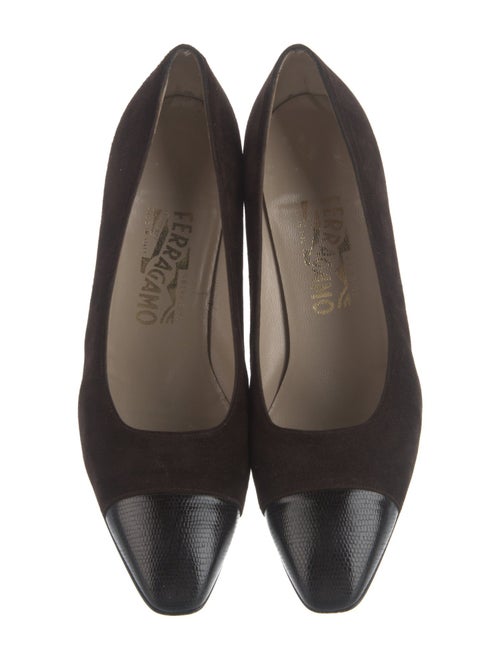 Salvatore Ferragamo Suede Pumps