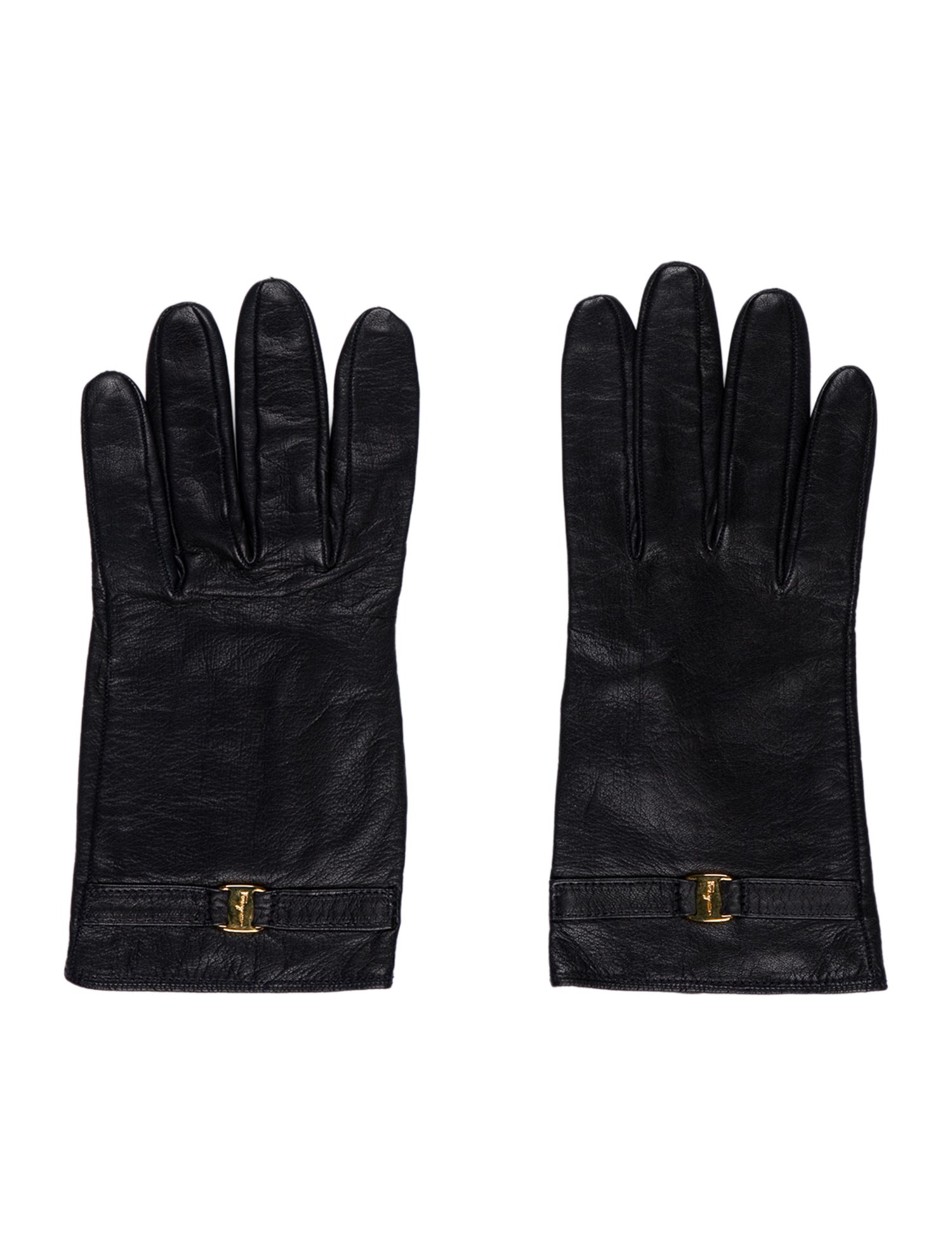 Salvatore Ferragamo Leather Gloves