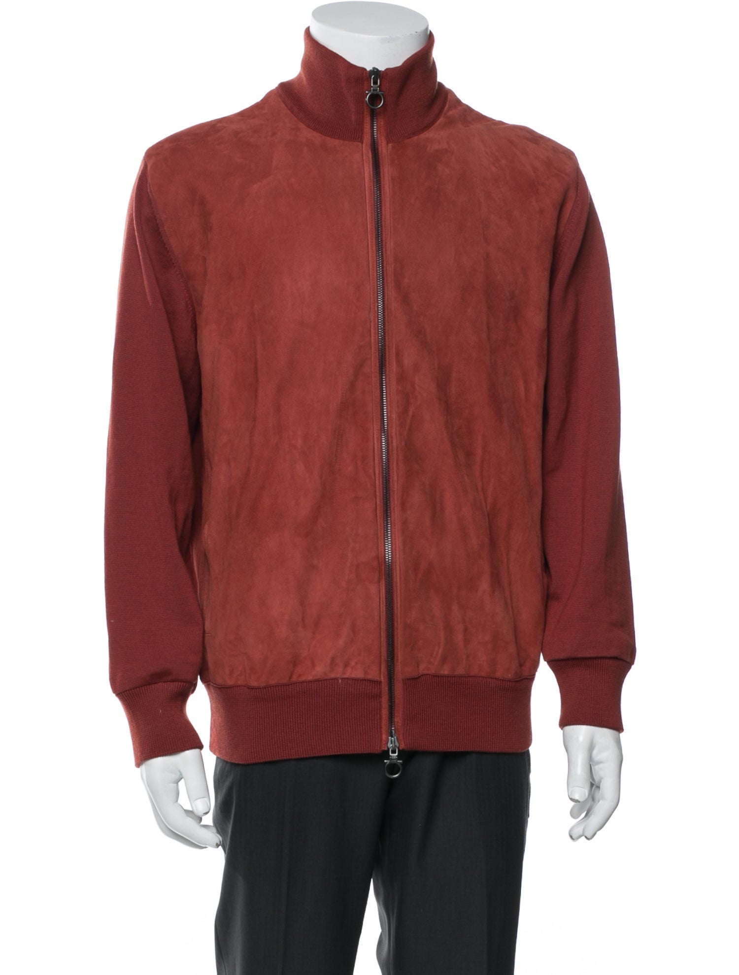 Salvatore Ferragamo Virgin Wool Bomber Jacket