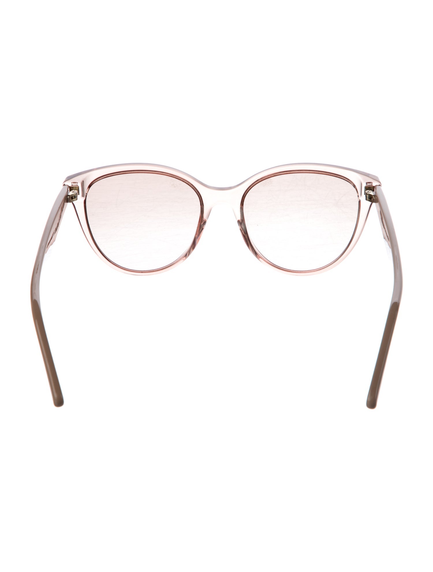 Salvatore Ferragamo Round Gradient Sunglasses