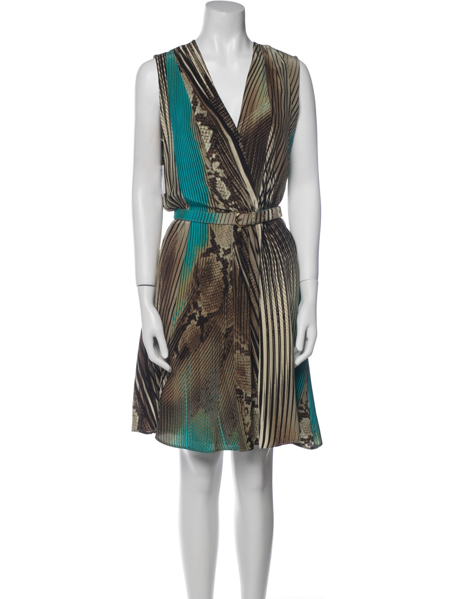 Salvatore Ferragamo Silk Mini Dress