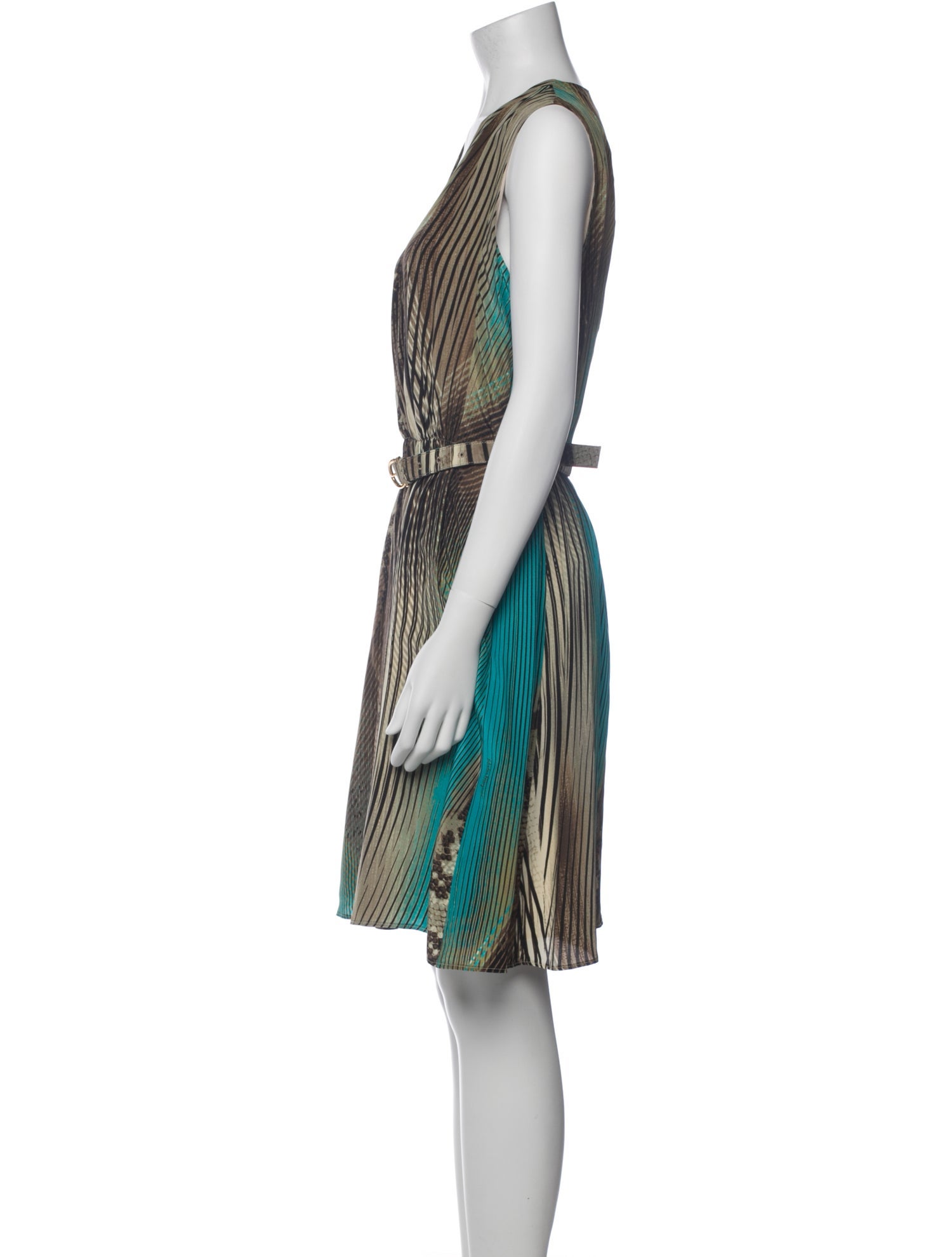 Salvatore Ferragamo Silk Mini Dress