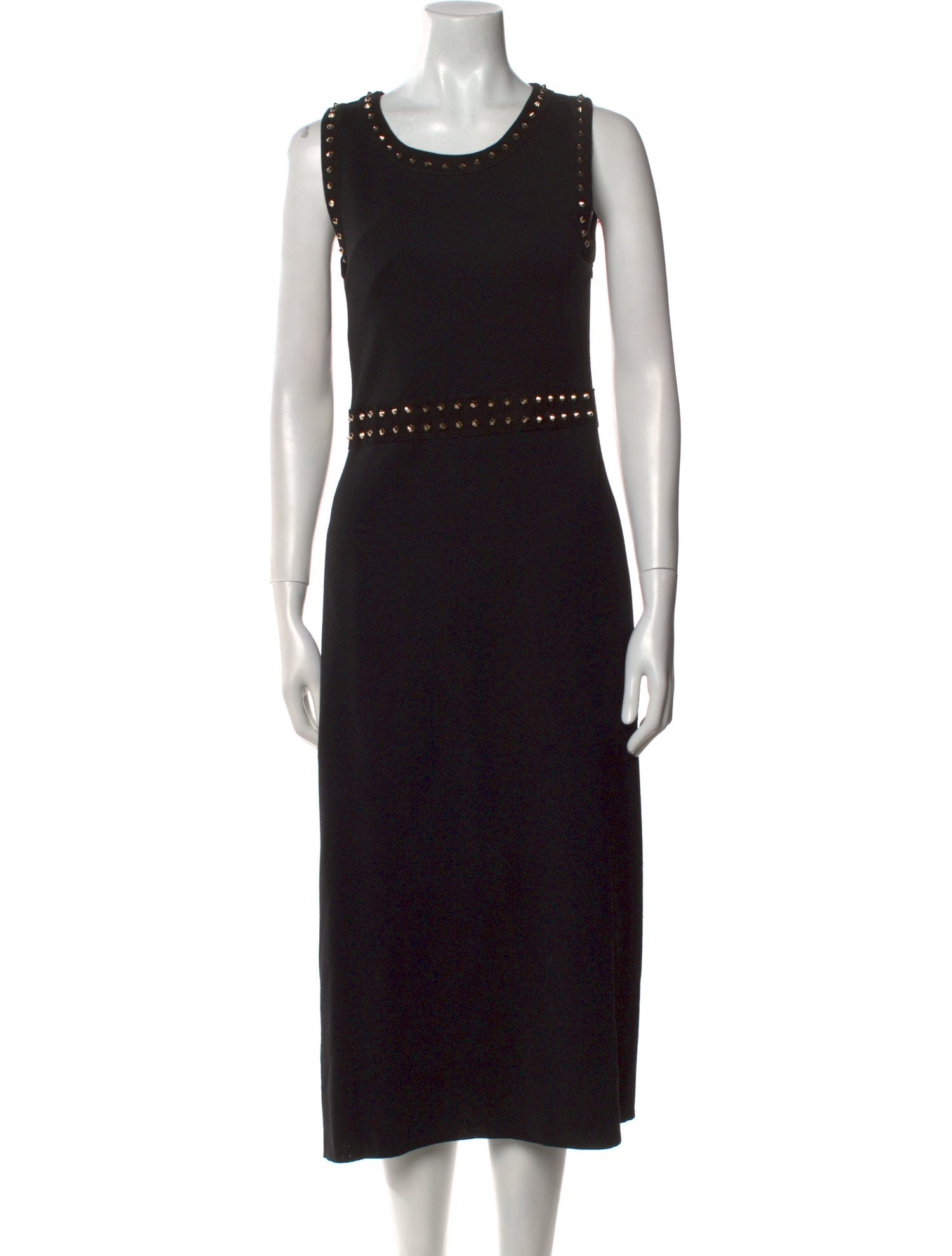 Salvatore Ferragamo Virgin Wool Long Dress