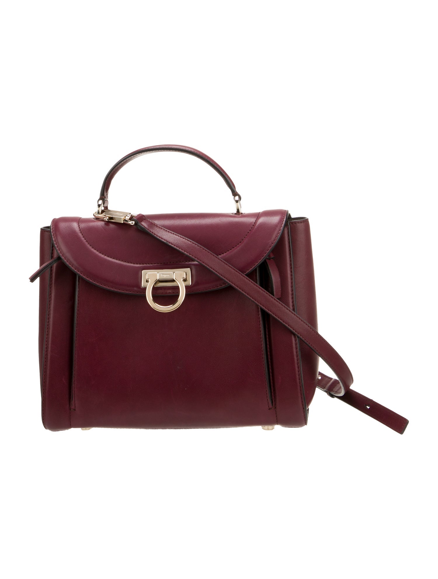 Salvatore Ferragamo Gancio Top Handle Bag