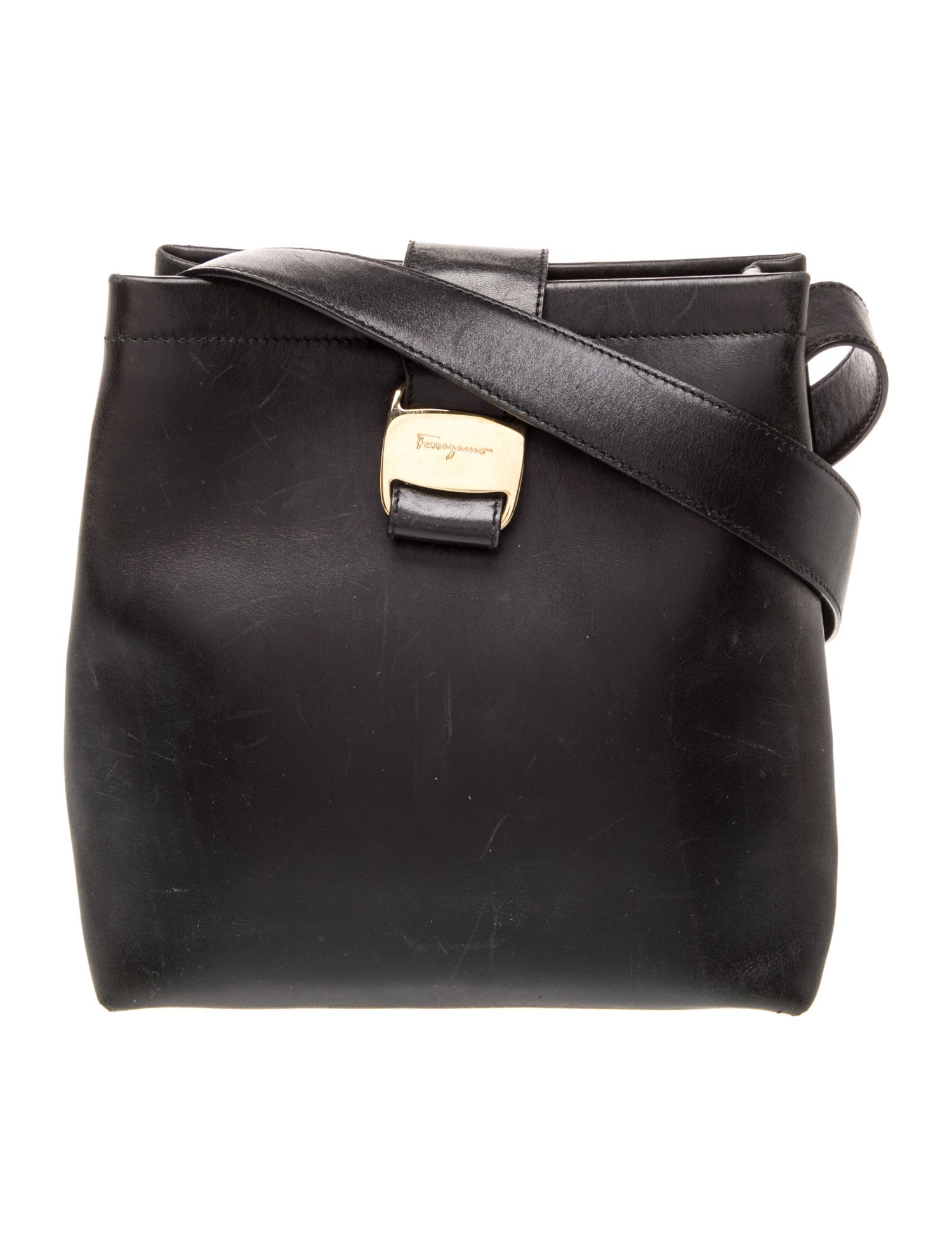 Salvatore Ferragamo Leather Shoulder Bag