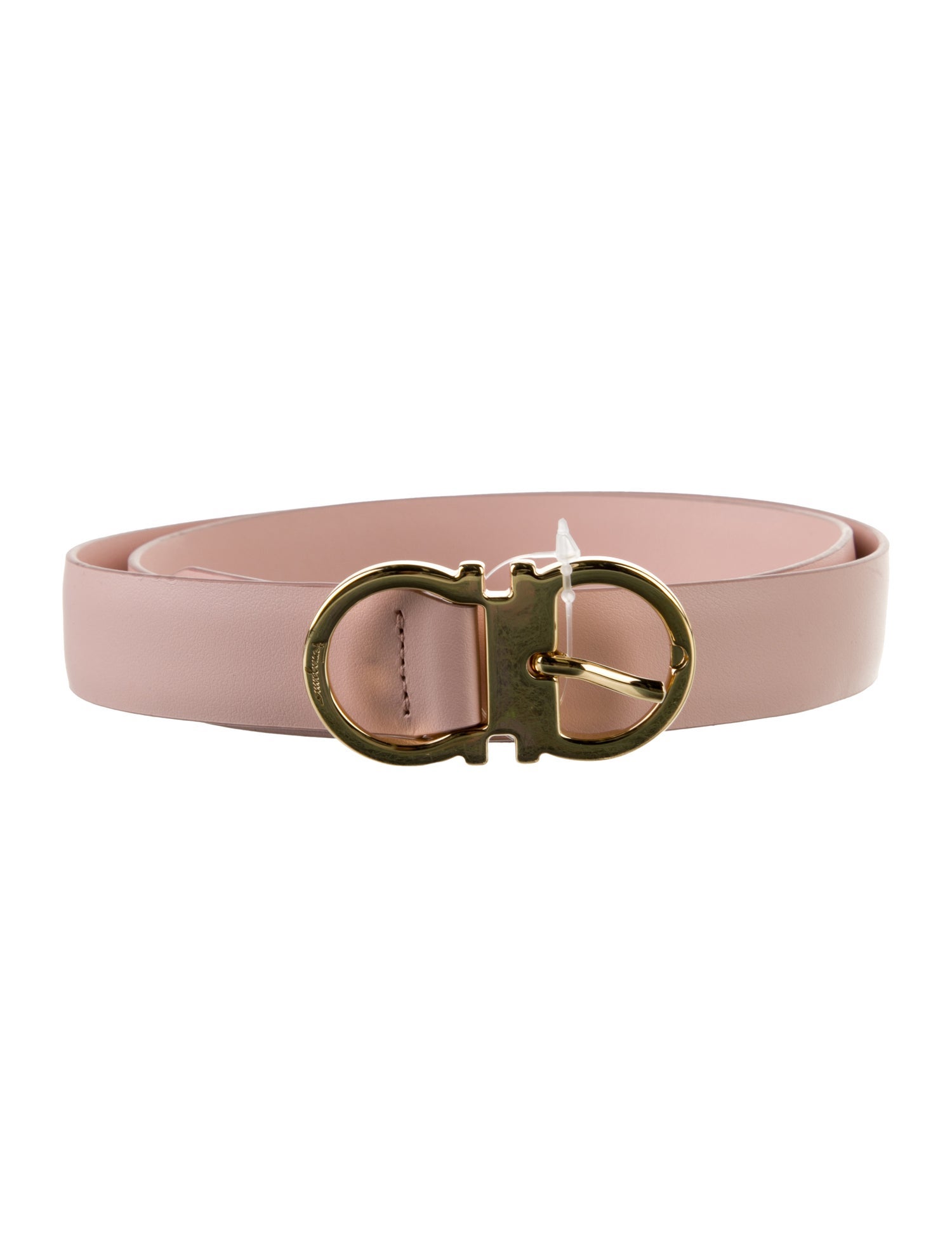 Salvatore Ferragamo Skinny Canvas Belt