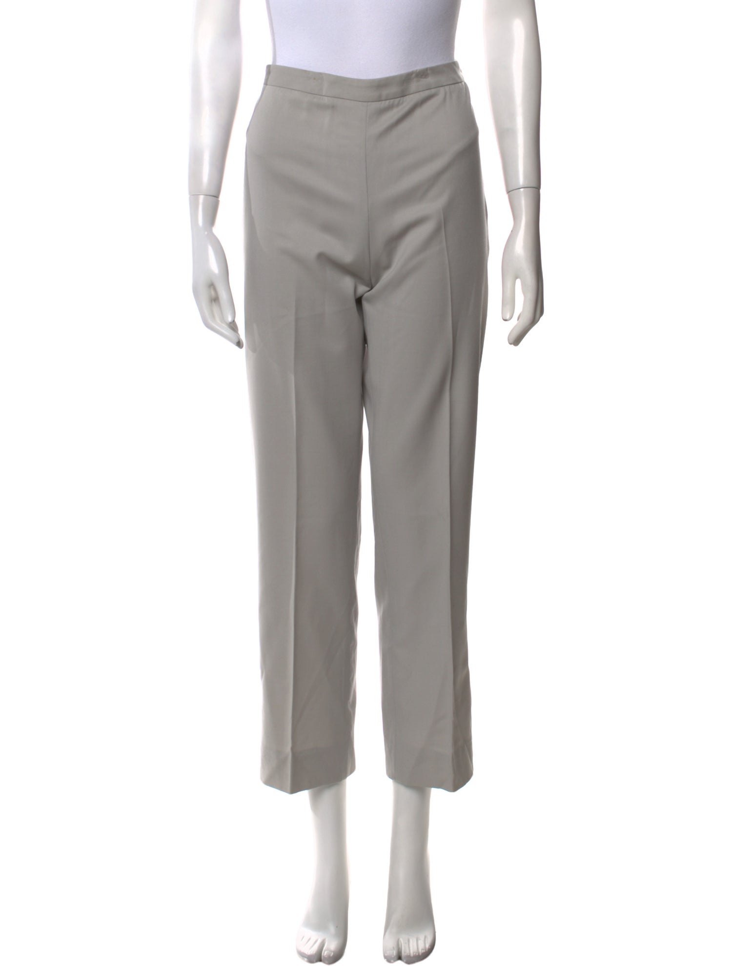 Salvatore Ferragamo Wool Straight Leg Pants
