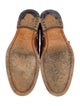 Salvatore Ferragamo Leather Patterned Monk Straps