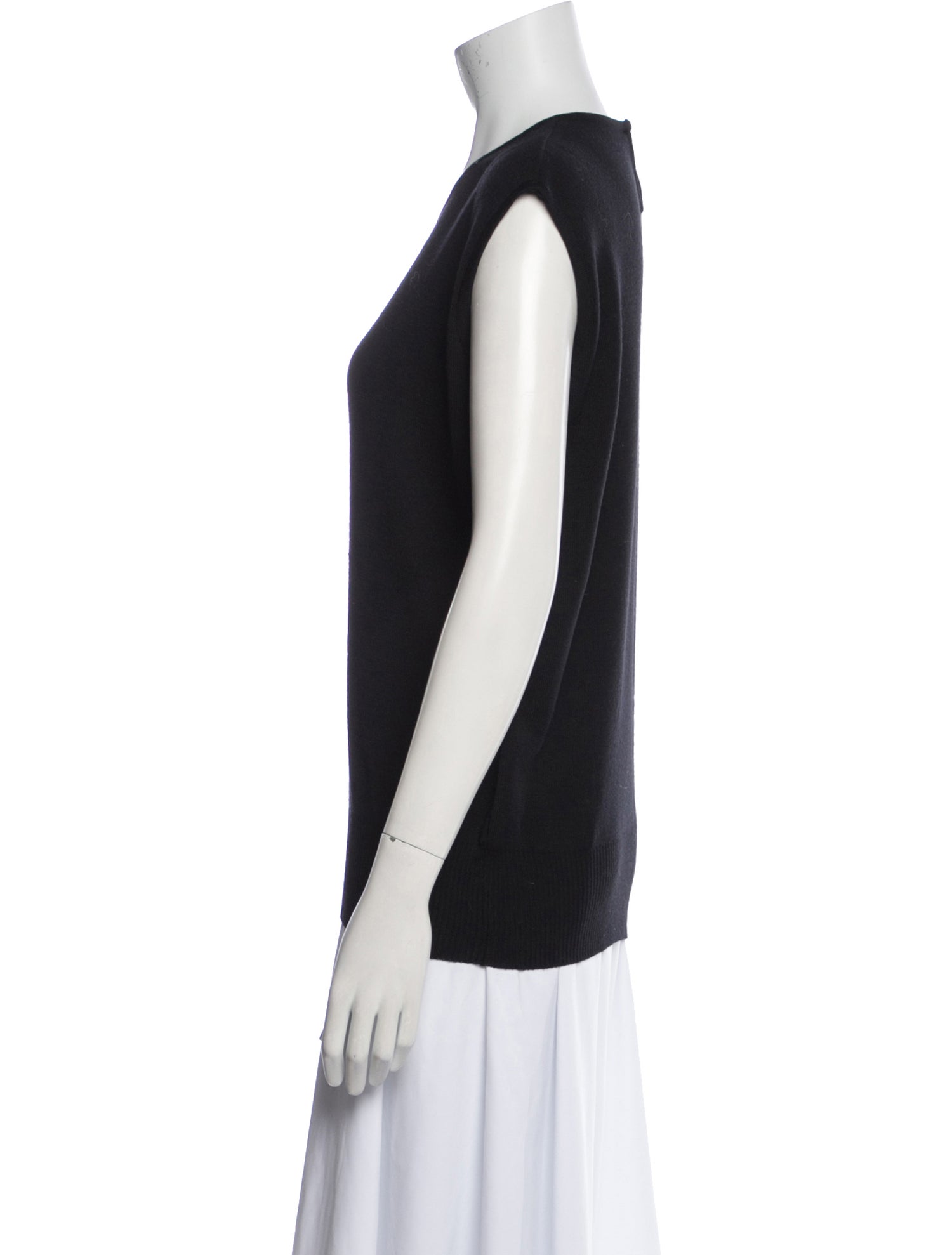 Salvatore Ferragamo Wool Scoop Neck Sweater