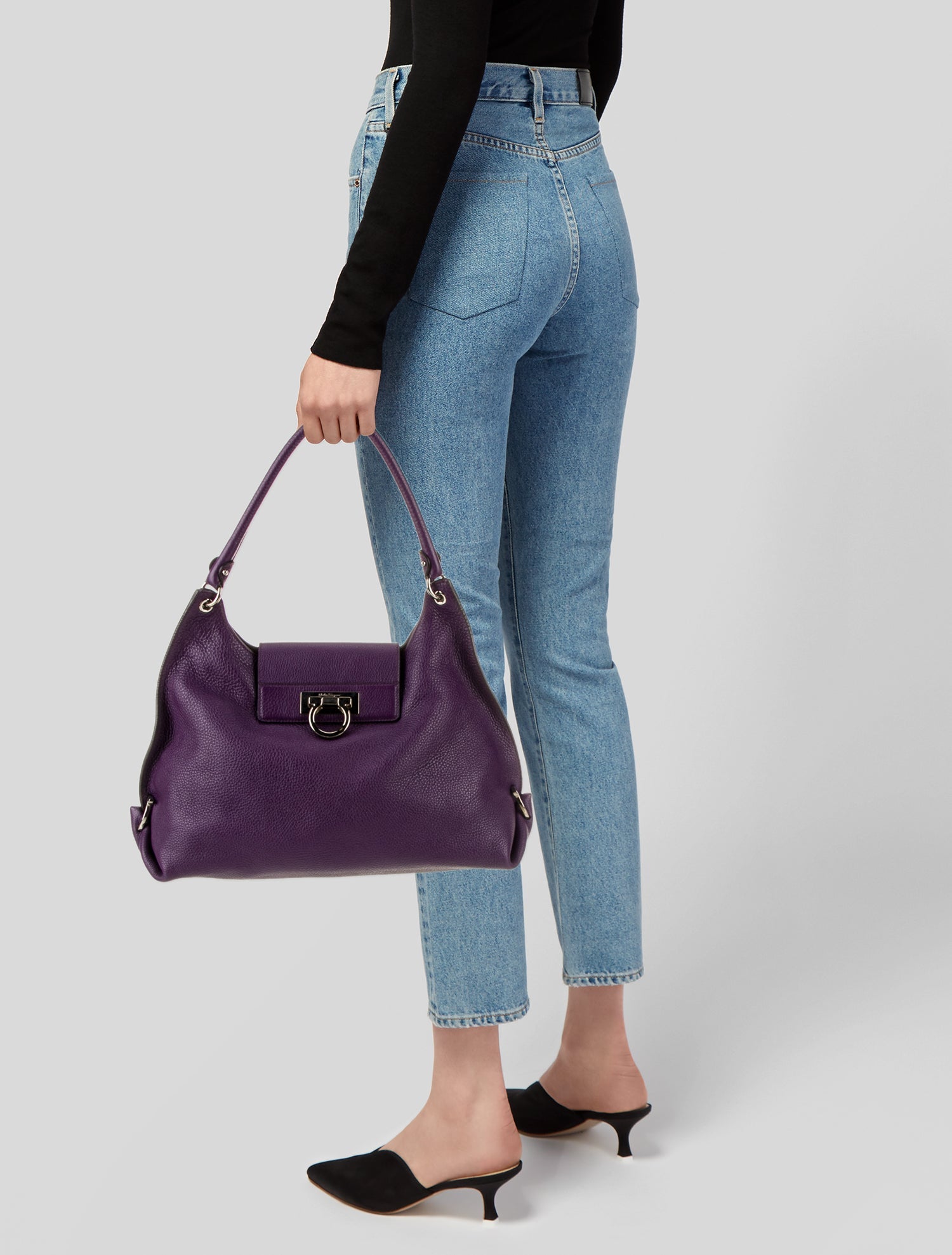 Salvatore Ferragamo Gancini Shoulder Bag