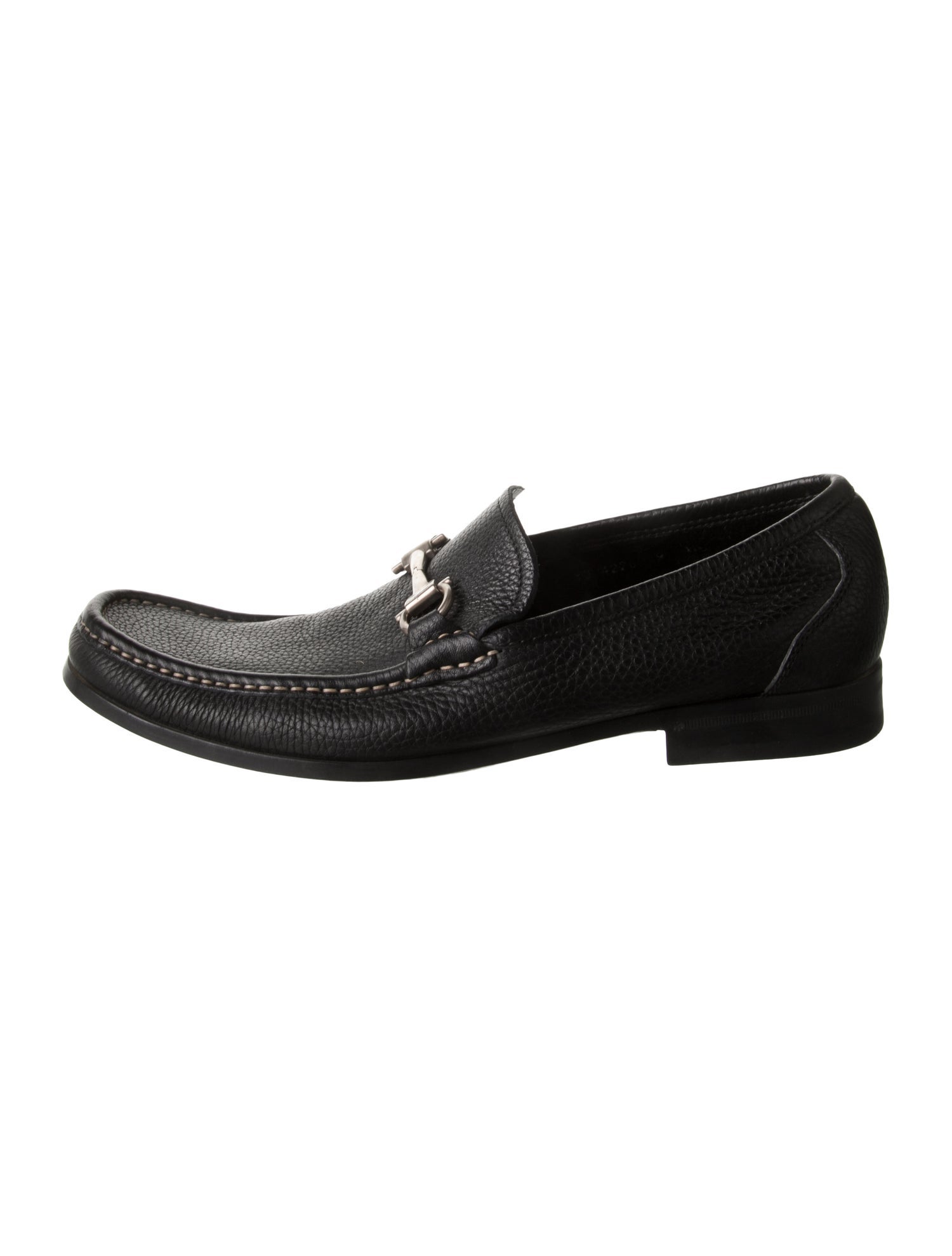 Salvatore Ferragamo Leather Dress Loafers