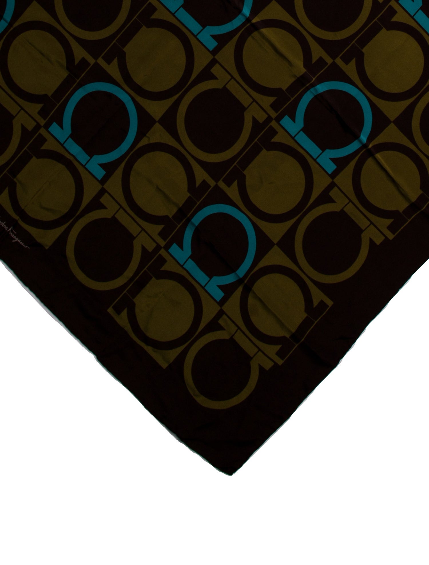 Salvatore Ferragamo Silk Printed Scarf