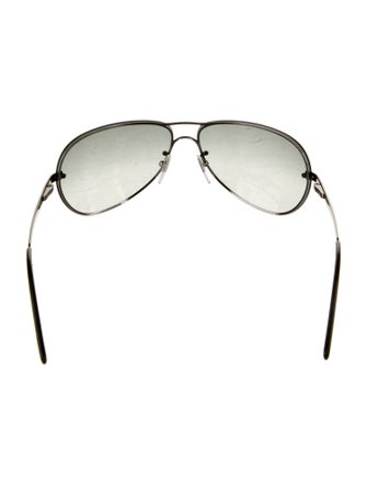 Salvatore Ferragamo Aviator Gradient Sunglasses