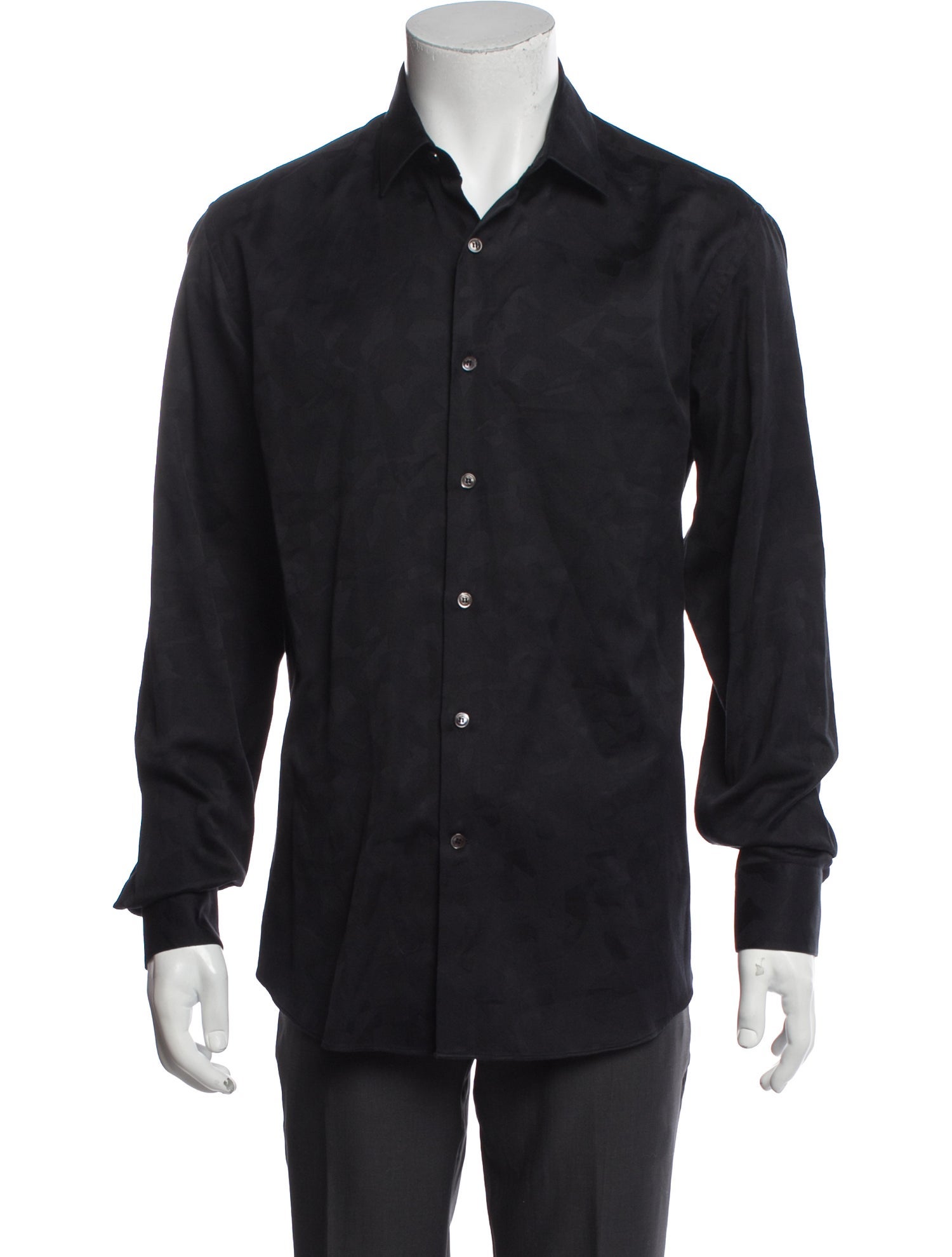 Salvatore Ferragamo Long Sleeve Dress Shirt