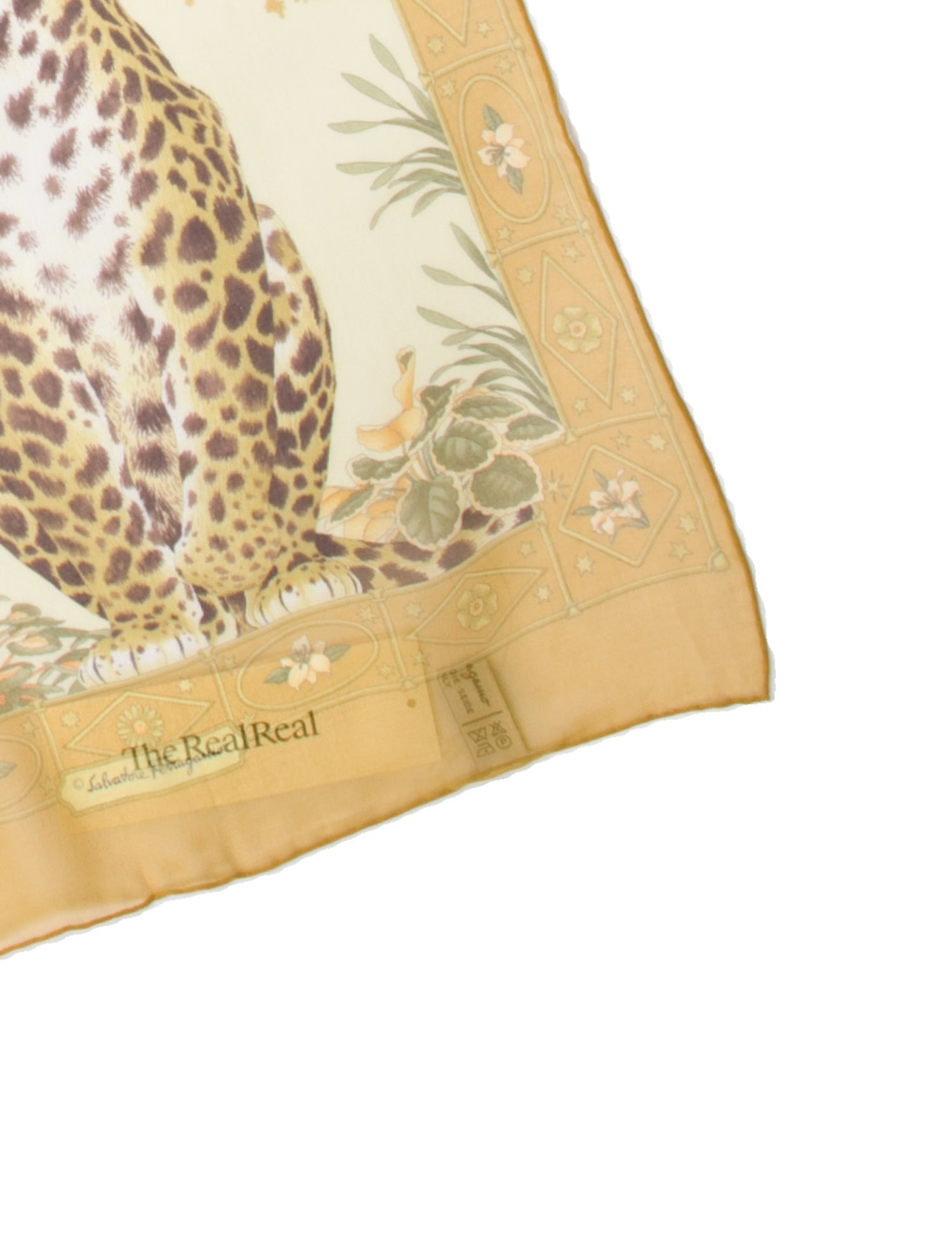 Salvatore Ferragamo Silk Printed Scarf