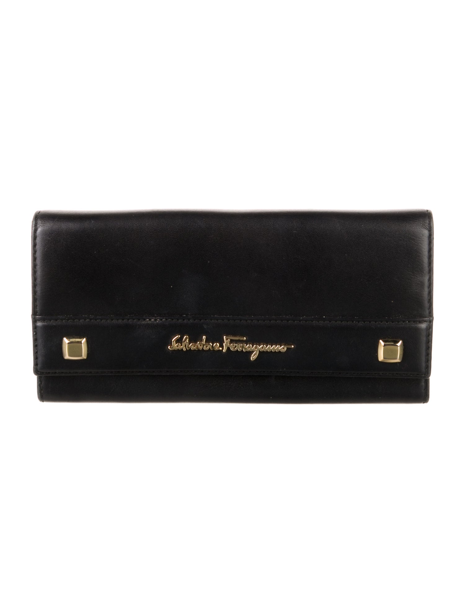 Salvatore Ferragamo Leather Continental Wallet