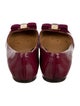 Salvatore Ferragamo Vara Bow Accent Patent Leather Ballet Flats