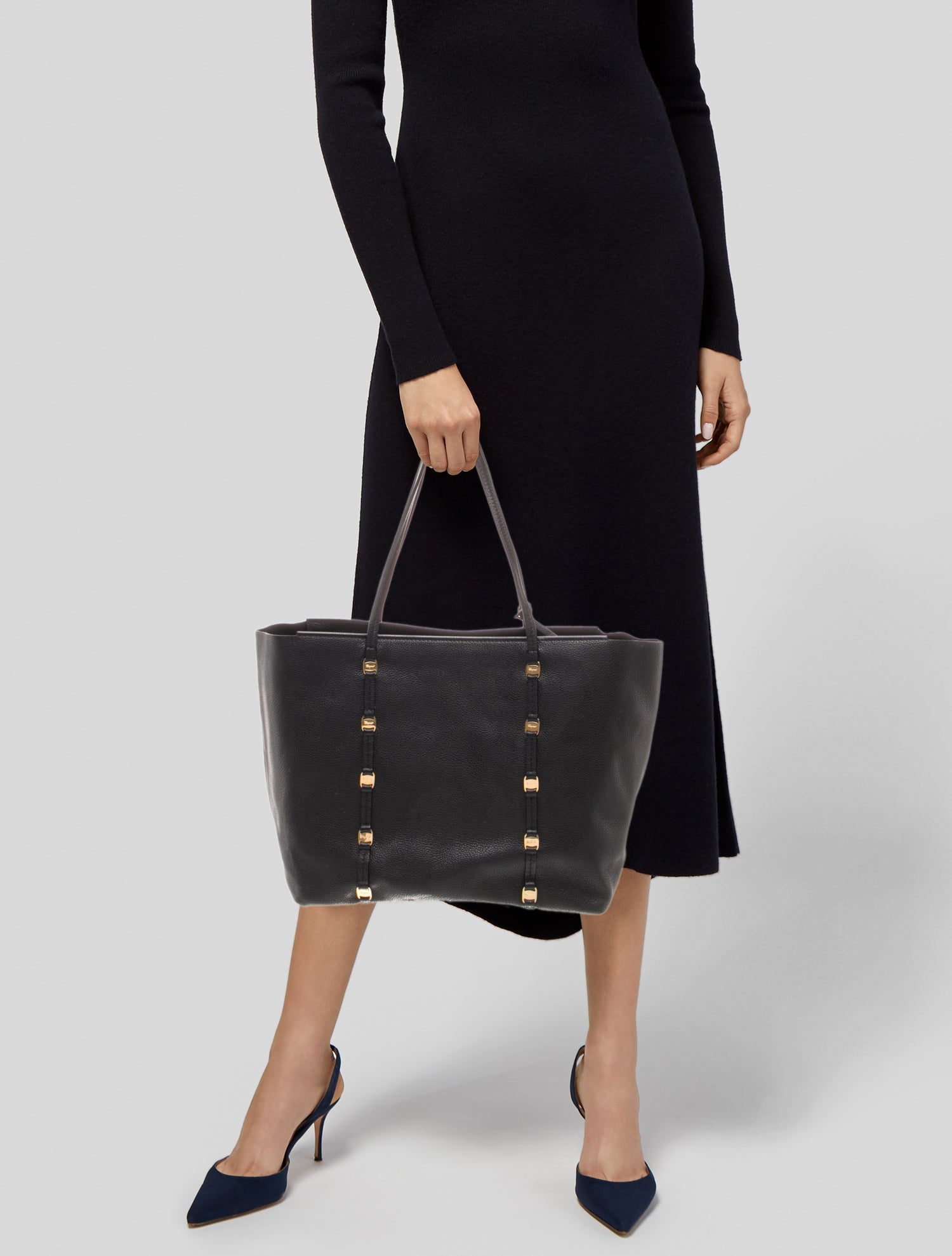 Salvatore Ferragamo Leather Tote