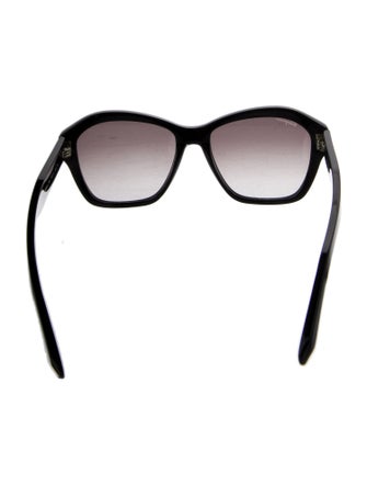 Salvatore Ferragamo Square Gradient Sunglasses