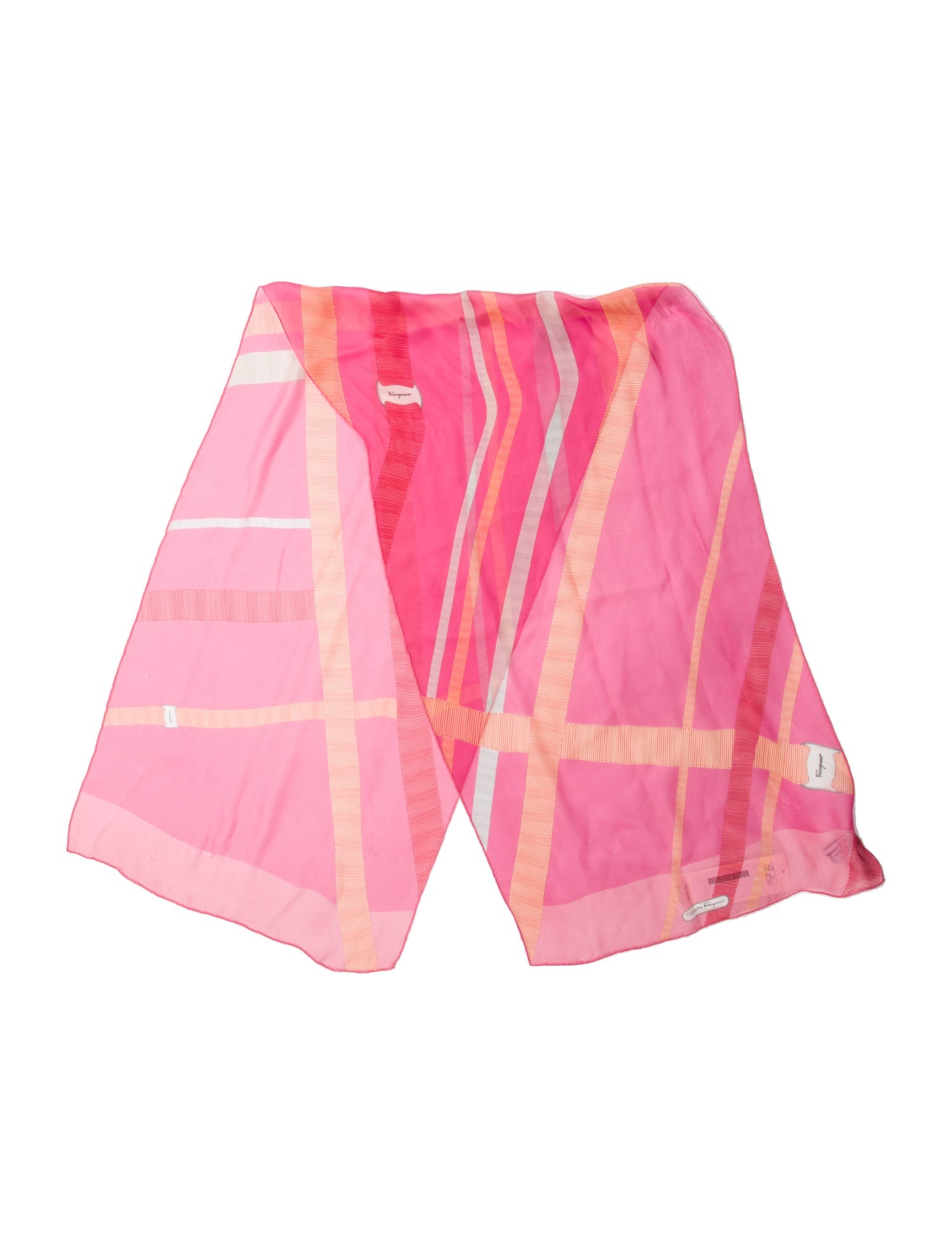 Salvatore Ferragamo Silk Printed Scarf