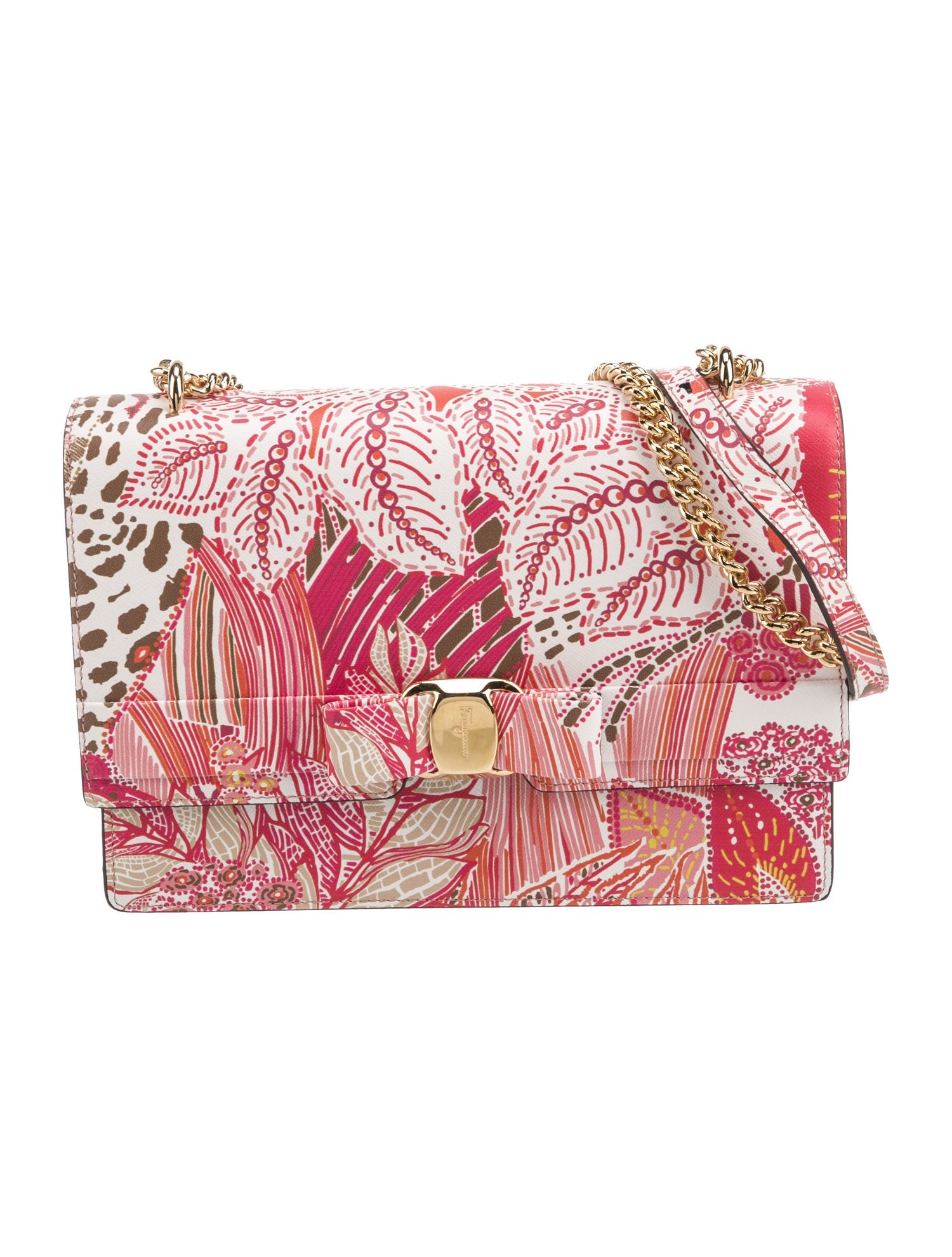 Salvatore Ferragamo Leather Shoulder Bag