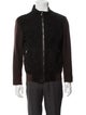 Salvatore Ferragamo Lamb Leather Moto Jacket