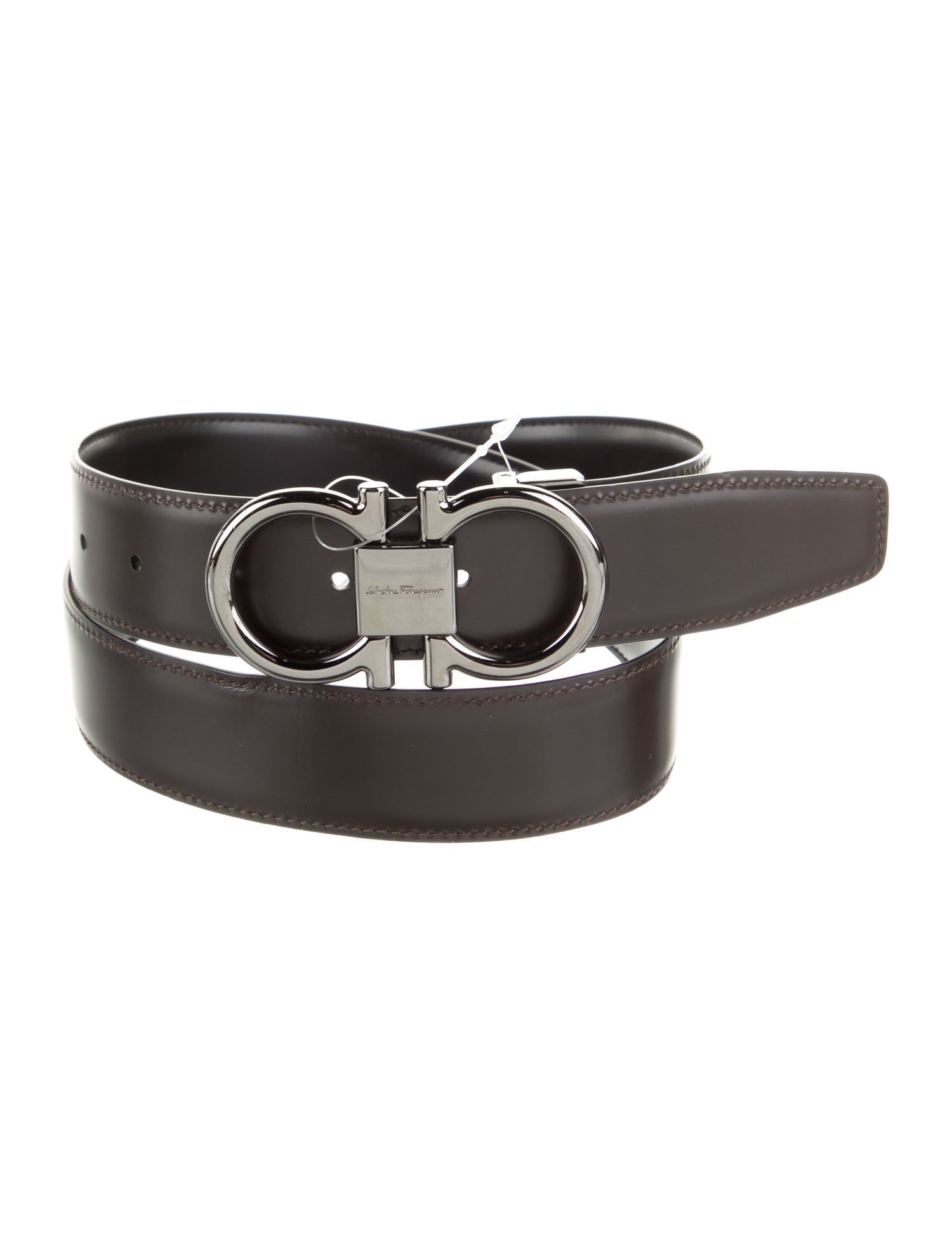 Salvatore Ferragamo Leather Belt Kit