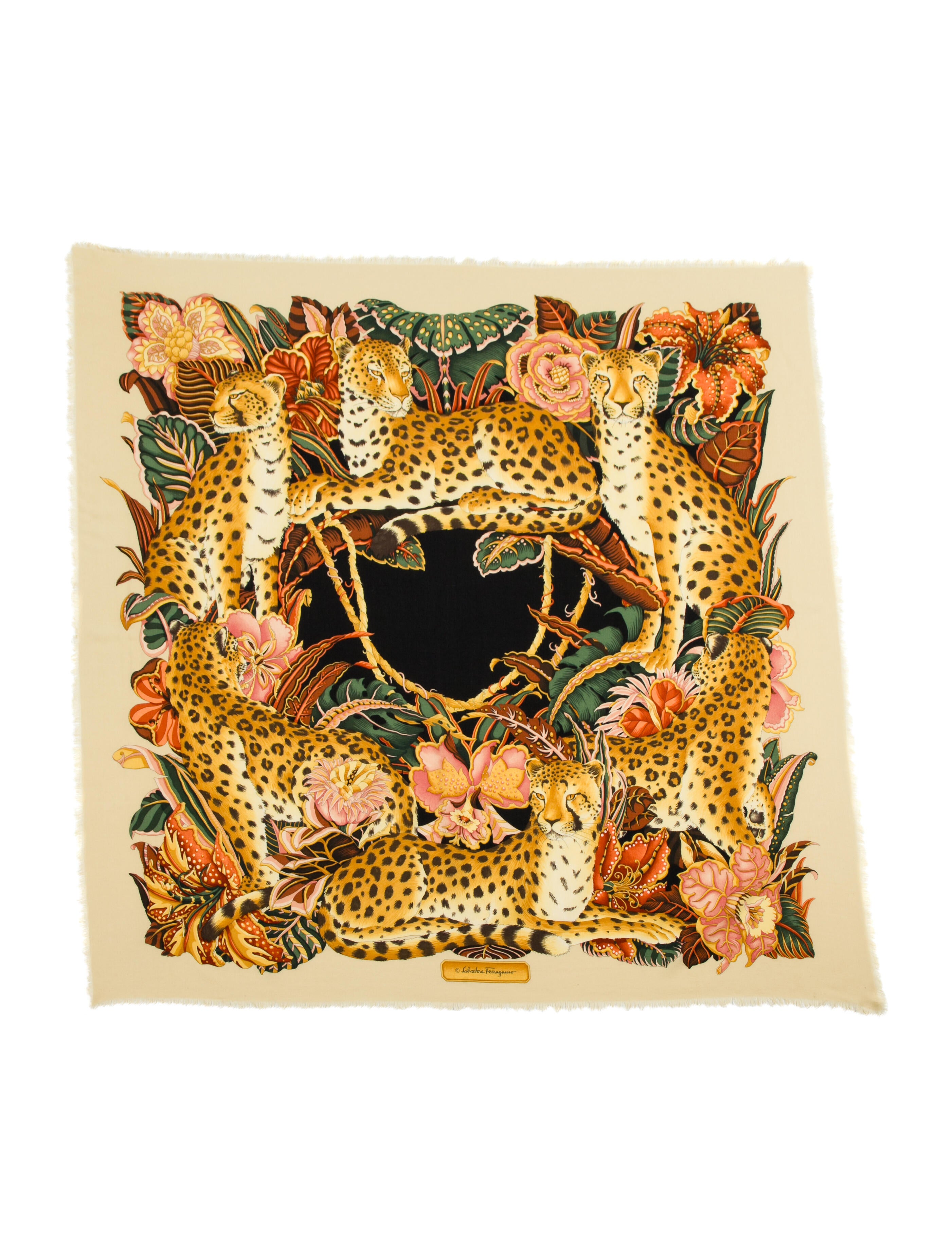 Salvatore Ferragamo Printed Scarf